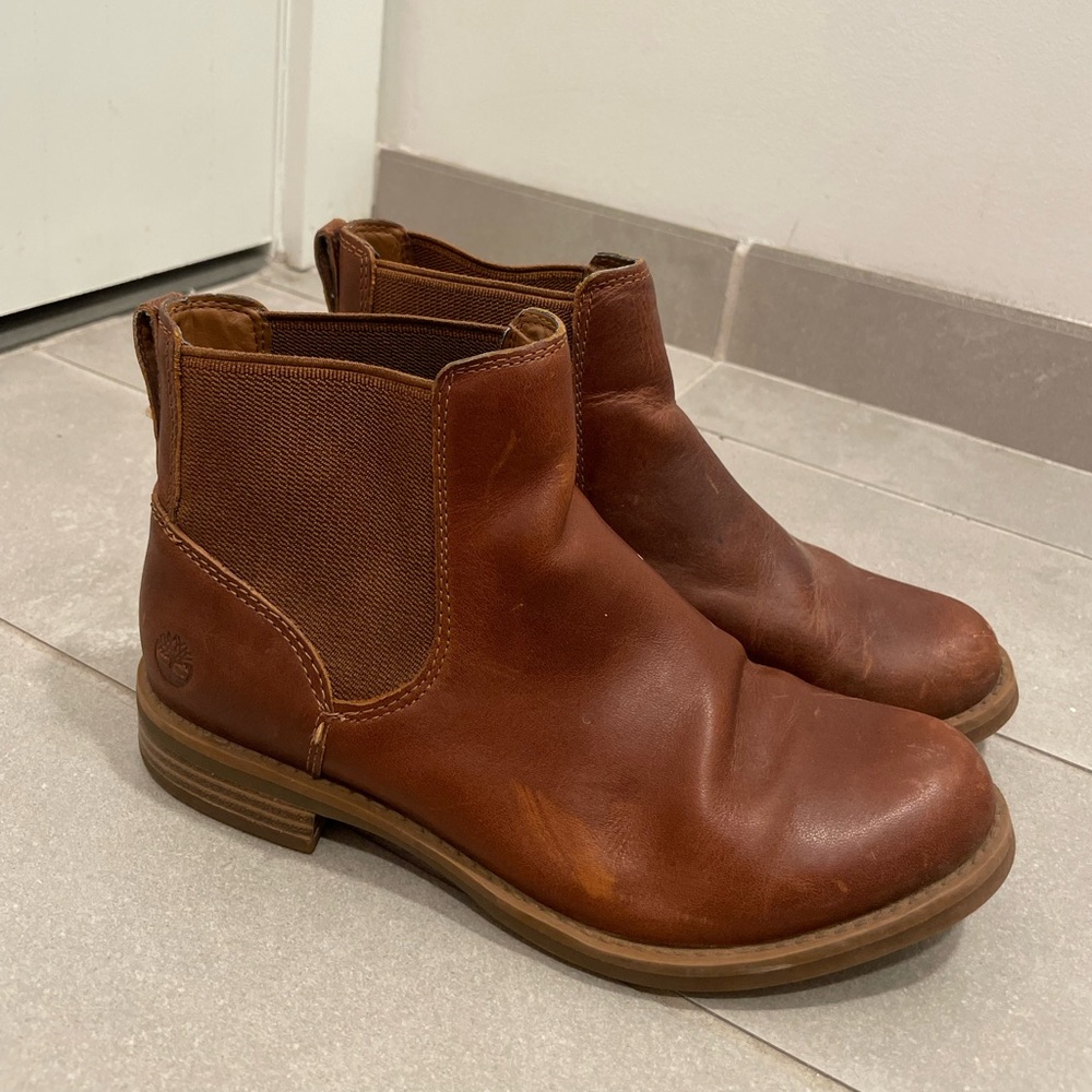 Men's Brown Leather Chelsea Boots